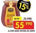 Promo Harga ALSHIFA Natural Honey 250 gr - Superindo