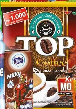 Promo Harga Top Coffee Kopi 31 gr - Giant