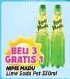 Promo Harga Nipis Madu Lime Soda 330 ml - Alfamart