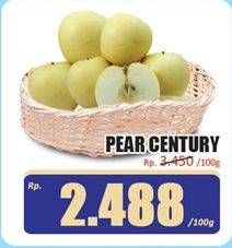 Promo Harga Pear Century per 100 gr - Hari Hari