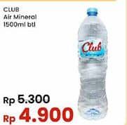 Promo Harga Club Air Mineral 1500 ml - Indomaret