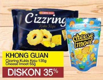 Khong Guan Cizzring Kukis Keju/Cheese Imoet