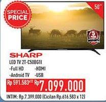 Promo Harga SHARP 2T-C50BG1i | LED TV 50"  - Hypermart