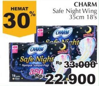 Promo Harga Charm Safe Night Wing 35cm 18 pcs - Giant