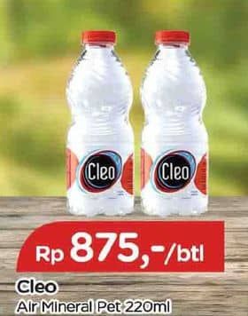 Promo Harga Cleo Air Minum 220 ml - TIP TOP