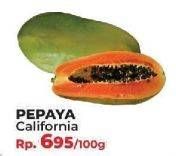 Promo Harga Pepaya California per 100 gr - Yogya