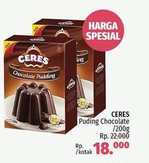 Promo Harga CERES Chocolate Pudding 200 gr - LotteMart