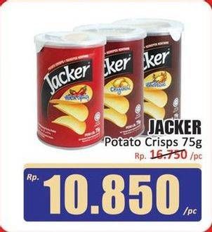 Promo Harga Jacker Potato Crisps 75 gr - Hari Hari