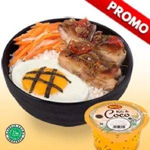 Promo Harga Hokben Super Bowl Chicken Steak Sambal Matah  - HokBen