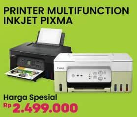 Promo Harga Canon Printer Multifunction Ink Tank PIXMA G3730G  - COURTS