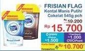 Promo Harga Frisian Flag Susu Kental Manis Cokelat, Putih 545 gr - Indomaret