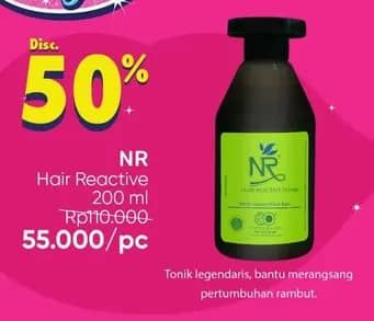 Promo Harga NR Hair Reactive Tonic 200 ml - Guardian