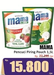 Promo Harga Mama Lemon Cairan Pencuci Piring Jeruk Nipis 1600 ml - Hari Hari