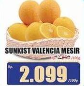 Promo Harga Jeruk Sunkist Val Mesir per 100 gr - Hari Hari