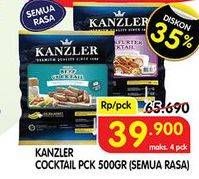 Promo Harga KANZLER Cocktail All Variants 500 gr - Superindo