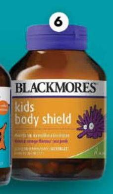 Promo Harga BLACKMORES Kids Body Shield 60 pcs - Guardian