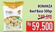 Promo Harga BONANZA Beef Bakso 500 gr - Hypermart