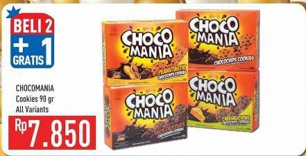 Promo Harga CHOCO MANIA Choco Chip Cookies All Variants 90 gr - Hypermart
