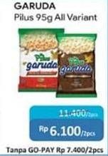 Promo Harga Garuda Snack Pilus All Variants per 2 pouch 95 gr - Alfamidi