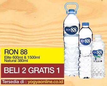 Promo Harga RON 88 Mineral Water All Variants 380 ml - Yogya