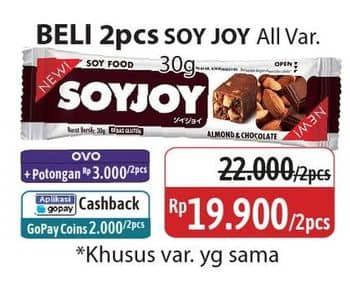 Promo Harga Soyjoy Fruit Bar All Variants 30 gr - Alfamidi