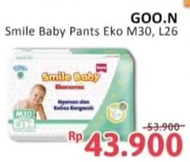 Promo Harga Goon Smile Baby Ekonomis Pants M30, L26 26 pcs - Alfamidi