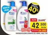 Promo Harga Head & Shoulders Shampoo All Variants 400 ml - Superindo