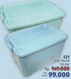 Promo Harga EZY Box Container 52000 ml - LotteMart