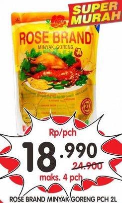 Promo Harga ROSE BRAND Minyak Goreng 2 ltr - Superindo