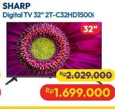 Promo Harga Sharp  2T-C32HD1500i | Digital TV  - Hypermart