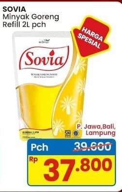 Promo Harga Sovia Minyak Goreng 2000 ml - Indomaret