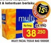 Promo Harga MULTI Facial Tissue 1000 gr - Superindo