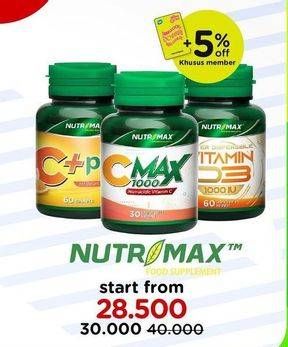 Promo Harga Nutrimax Product Supplement  - Watsons