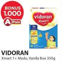 Promo Harga VIDORAN Xmart 1+ Madu, Vanilla 350 gr - Alfamart