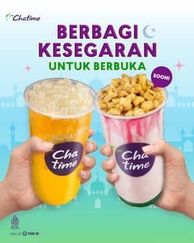 Promo Harga Berbagi Kesegaran  - Chatime