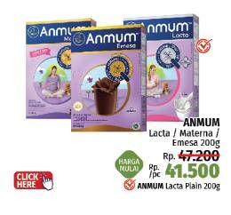 Promo Harga Anmum Lacta/Materna/Emesa  - LotteMart