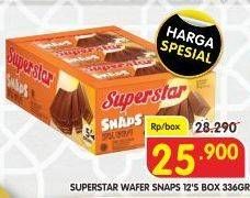 Promo Harga ROMA Superstar Wafer 336 gr - Superindo