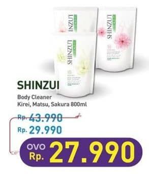 Promo Harga Shinzui Body Cleanser Kirei, Matsu, Sakura 800 ml - Hypermart