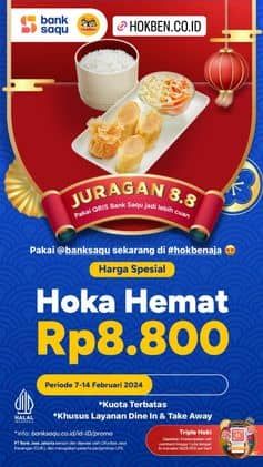 Promo Harga Hoka Hemat  - HokBen