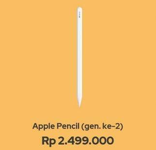 Promo Harga APPLE Pencil 2nd Gen  - iBox
