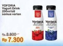 Promo Harga YOFORIA Yoghurt All Variants 200 ml - Indomaret