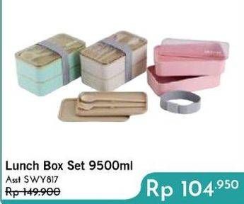 Promo Harga OKIDOKI Lunch Box Set  - Carrefour