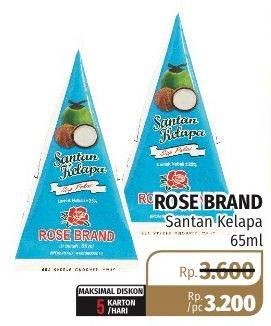 Promo Harga ROSE BRAND Santan Kelapa 65 ml - Lotte Grosir