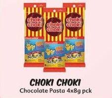 Promo Harga CHOKI-CHOKI Coklat per 4 pcs 8 gr - Indomaret