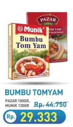 Promo Harga Munik Bumbu Tomyam 130 gr - Hypermart