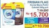 Promo Harga Frisian Flag Susu Kental Manis Cokelat, Putih 545 gr - Indomaret