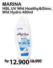 Promo Harga MARINA Hand Body Lotion Healthy Glow, Hydro Cool 460 ml - Alfamart