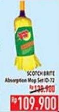 Promo Harga 3M SCOTCH BRITE Absorption Mop ID-72  - Hypermart