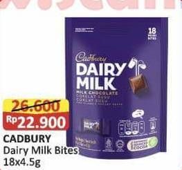 Promo Harga Cadbury Dairy Milk Share Bag 81 gr - Alfamart