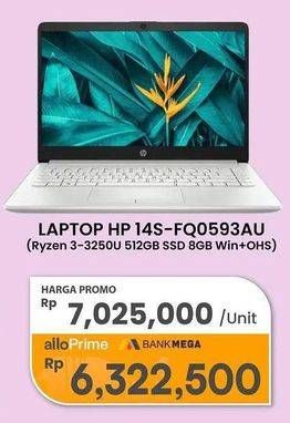 Promo Harga HP Notebook 14s Series  - Carrefour